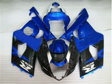 Schwarz Blau GSXR 1000 K3 03-04 Motorrad Verkleidungen