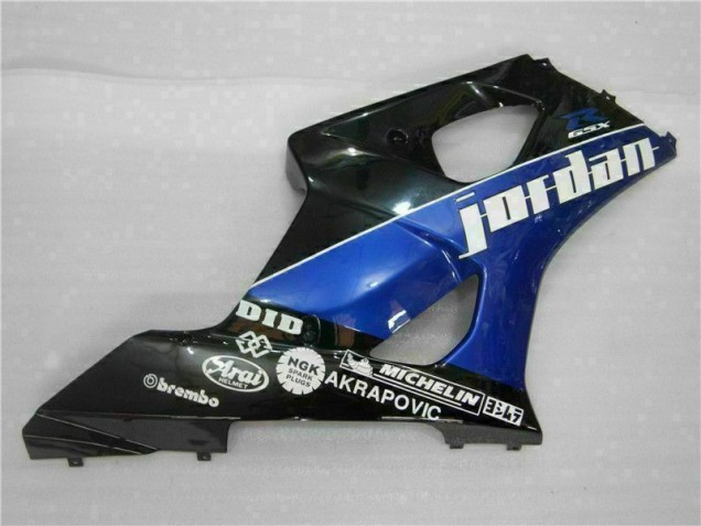 Schwarz Blau GSXR 1000 K3 03-04 Motorrad Verkleidungen & Plastik