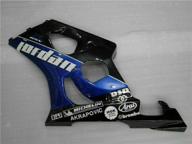 Schwarz Blau GSXR 1000 K3 03-04 Motorrad Verkleidungen & Plastik