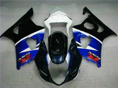 Schwarz Blau GSXR 1000 K3 03-04 Motorrad Vollverkleidung