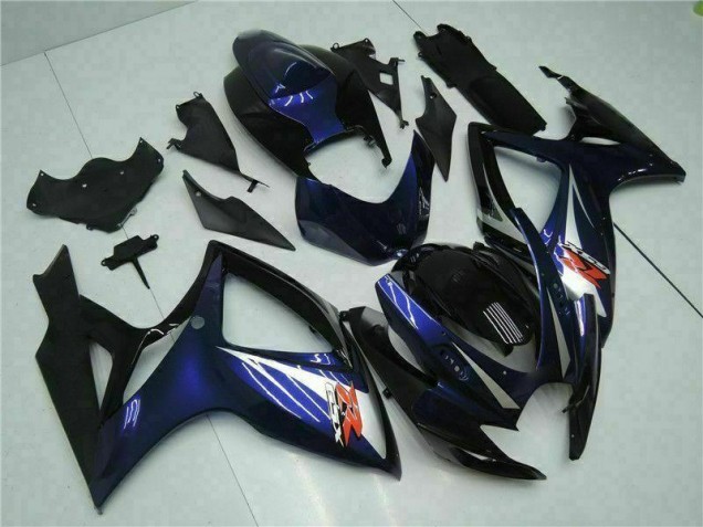 Schwarz Blau GSXR 600 / 750 K6 06-07 Motorrad Verkleidung Schwarz Blau GSXR 600 / 750 K6 06-07 Motorrad Verkleidung