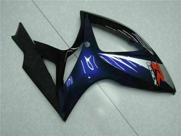 Schwarz Blau GSXR 600 / 750 K6 06-07 Motorrad Vollverkleidung Schwarz Blau GSXR 600 / 750 K6 06-07 Motorrad Vollverkleidung