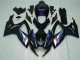 Schwarz Blau GSXR 600 / 750 K6 06-07 Motorrad Vollverkleidung Schwarz Blau GSXR 600 / 750 K6 06-07 Motorrad Vollverkleidung