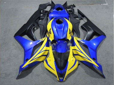Schwarz Blau Gelb CBR 600 RR 07-08 Motorrad Verkleidungen