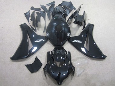 Schwarz CBR 1000 RR 08-11 Motorrad Verkleidungen Komplett Sets