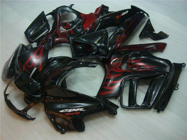 Schwarz CBR 600 F3 95-98 Motorrad Verkleidungen Schwarz CBR 600 F3 95-98 Motorrad Verkleidungen