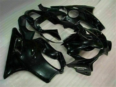 Schwarz CBR 600 F4i 01-03 Motorrad Vollverkleidung