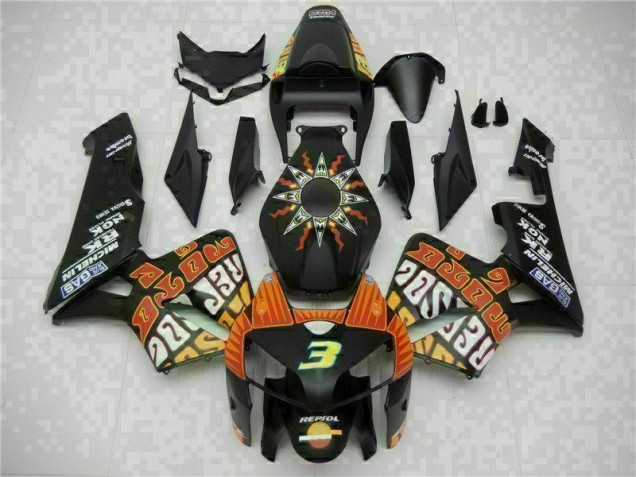Schwarz CBR 600 RR 05-06 Verkleidungen Schwarz CBR 600 RR 05-06 Verkleidungen