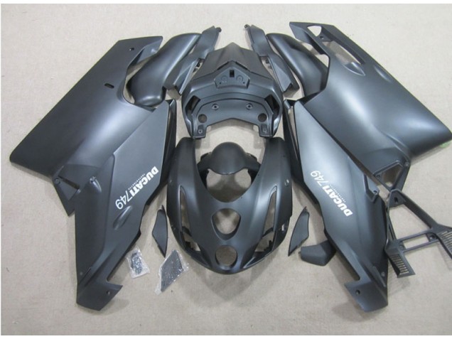 Schwarz Ducati 749 03-04 Motorrad Verkleidungen