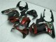 Schwarz EX250 08-12 Motorrad Verkleidung Schwarz EX250 08-12 Motorrad Verkleidung