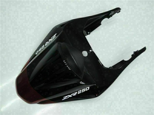 Schwarz EX250 08-12 Motorrad Verkleidung Schwarz EX250 08-12 Motorrad Verkleidung
