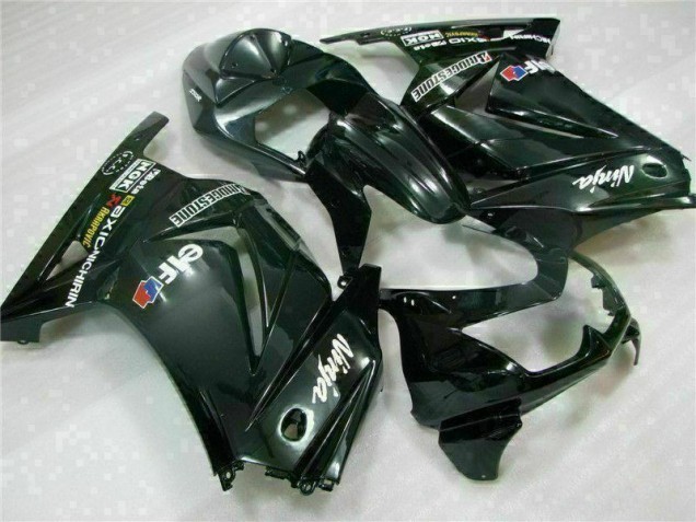 Schwarz EX250 08-12 Motorrad Verkleidungen Komplett Sets Schwarz EX250 08-12 Motorrad Verkleidungen Komplett Sets