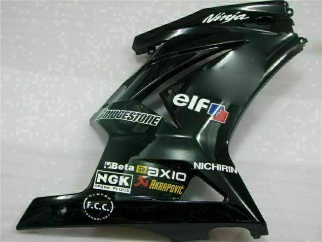 Schwarz EX250 08-12 Motorrad Verkleidungen Komplett Sets Schwarz EX250 08-12 Motorrad Verkleidungen Komplett Sets
