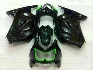 Schwarz EX250 08-12 Motorrad Verkleidungen & Plastik