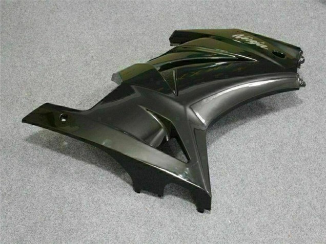 Schwarz EX250 08-12 Motorrad Vollverkleidung Schwarz EX250 08-12 Motorrad Vollverkleidung