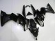 Schwarz EX650 09-11 Motorrad Verkleidungen Schwarz EX650 09-11 Motorrad Verkleidungen