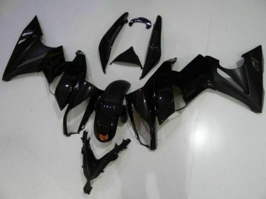 Schwarz EX650 09-11 Motorrad Verkleidungen