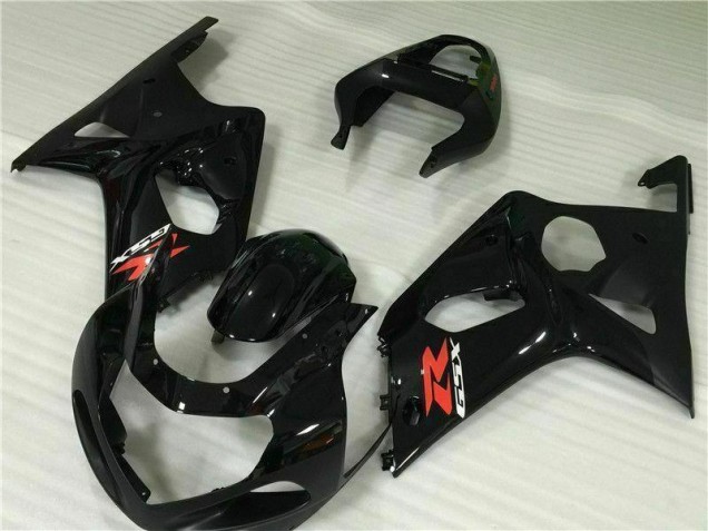 Schwarz GSXR 1000 K1 00-02 Motorrad Verkleidungen Schwarz GSXR 1000 K1 00-02 Motorrad Verkleidungen