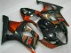 Schwarz GSXR 1000 K3 03-04 Motorrad Verkleidungen Komplett Sets Schwarz GSXR 1000 K3 03-04 Motorrad Verkleidungen Komplett Sets