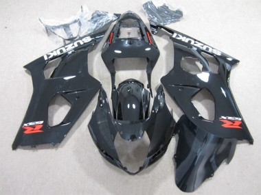 Schwarz GSXR 1000 K3 03-04 Motorrad Vollverkleidung