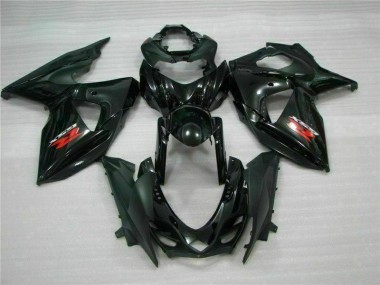 Schwarz GSXR 1000 K9 09-16 Motor Verkleidungen