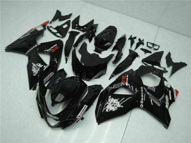 Schwarz GSXR 1000 K9 09-16 Motorrad Verkleidungen & Plastik Schwarz GSXR 1000 K9 09-16 Motorrad Verkleidungen & Plastik