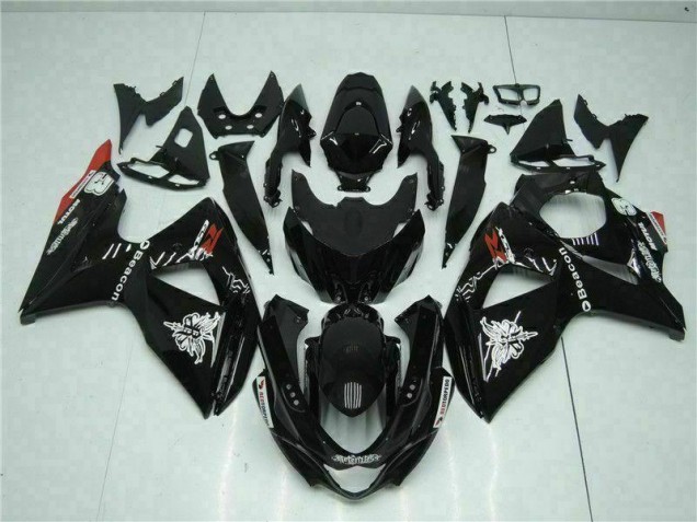 Schwarz GSXR 1000 K9 09-16 Motorrad Verkleidungen & Plastik Schwarz GSXR 1000 K9 09-16 Motorrad Verkleidungen & Plastik