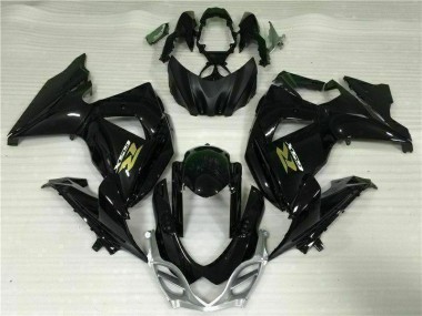 Schwarz GSXR 1000 K9 09-16 Motorrad Vollverkleidung