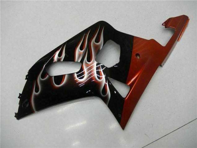 Schwarz GSXR 600 / 750 K1 K2 K3 01-03 Motorrad Verkleidung Schwarz GSXR 600 / 750 K1 K2 K3 01-03 Motorrad Verkleidung