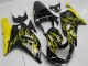 Schwarz GSXR 600 / 750 K1 K2 K3 01-03 Motorrad Verkleidungen Komplett Sets Schwarz GSXR 600 / 750 K1 K2 K3 01-03 Motorrad Verkleidungen Komplett Sets