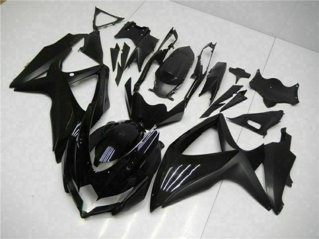 Schwarz GSXR 600 / 750 K8 08-10 Motorrad Verkleidung Schwarz GSXR 600 / 750 K8 08-10 Motorrad Verkleidung