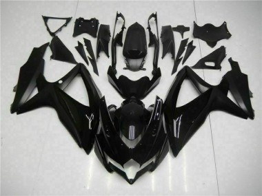 Schwarz GSXR 600 / 750 K8 08-10 Motorrad Verkleidung