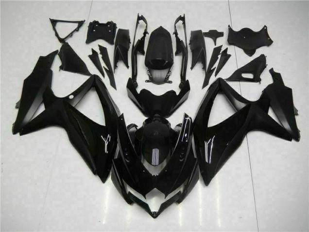 Schwarz GSXR 600 / 750 K8 08-10 Motorrad Verkleidung Schwarz GSXR 600 / 750 K8 08-10 Motorrad Verkleidung