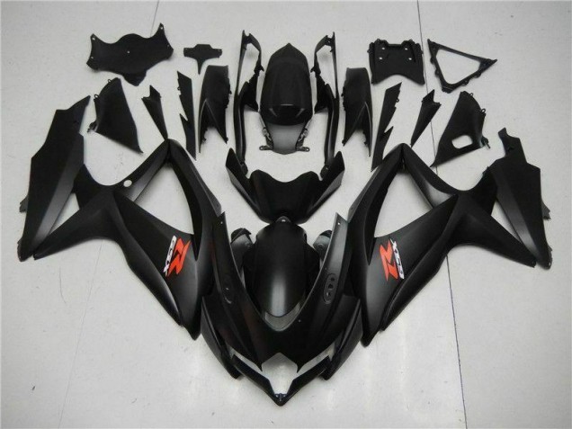 Schwarz GSXR 600 / 750 K8 08-10 Motorrad Vollverkleidung Schwarz GSXR 600 / 750 K8 08-10 Motorrad Vollverkleidung