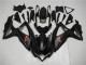 Schwarz GSXR 600 / 750 K8 08-10 Motorrad Vollverkleidung Schwarz GSXR 600 / 750 K8 08-10 Motorrad Vollverkleidung