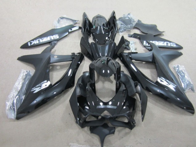 Schwarz GSXR 600 K8 08-10 Motorrad Verkleidung Schwarz GSXR 600 K8 08-10 Motorrad Verkleidung