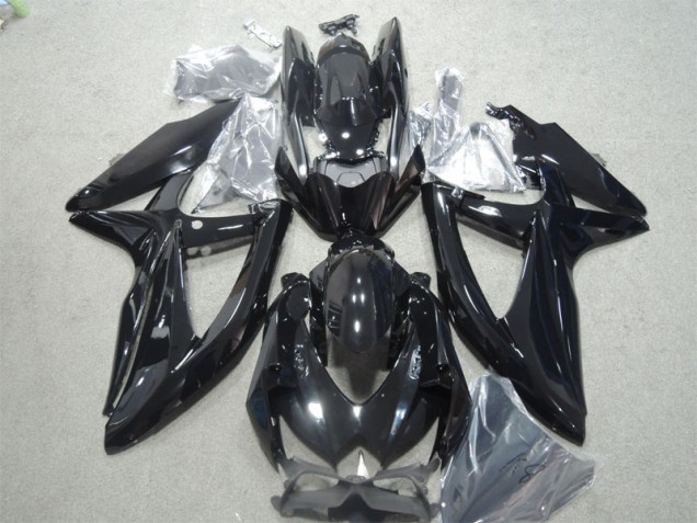 Schwarz GSXR 600 K8 08-10 Motorrad Verkleidungen Schwarz GSXR 600 K8 08-10 Motorrad Verkleidungen