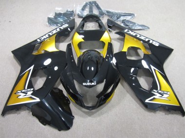 Schwarz Gelb GSXR 600 K4 04-05 Motorrad Verkleidungen