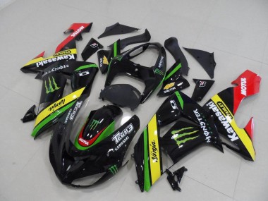 Schwarz Gelbes Monster ZX10R 06-07 Motorrad Verkleidungen