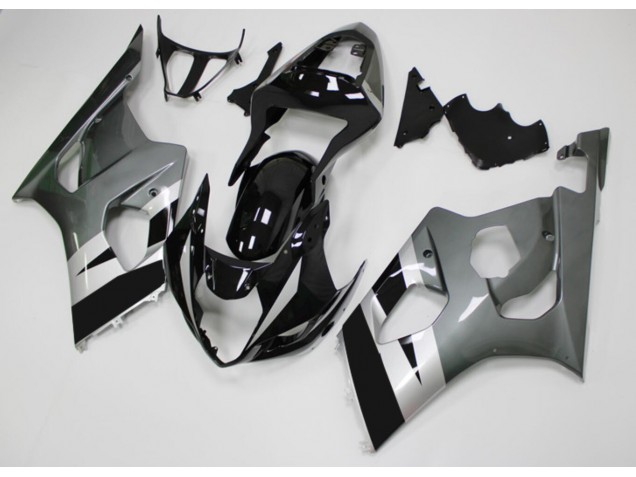 Schwarz Grau GSXR 1000 K3 03-04 Motorrad Verkleidungen Schwarz Grau GSXR 1000 K3 03-04 Motorrad Verkleidungen