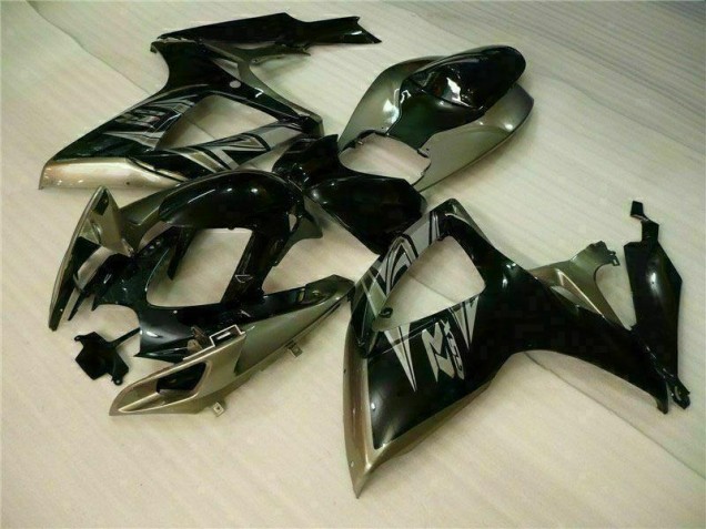 Schwarz Grau GSXR 600 / 750 K6 06-07 Motorrad Verkleidung Schwarz Grau GSXR 600 / 750 K6 06-07 Motorrad Verkleidung