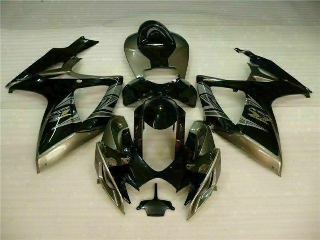 Schwarz Grau GSXR 600 / 750 K6 06-07 Motorrad Verkleidung Schwarz Grau GSXR 600 / 750 K6 06-07 Motorrad Verkleidung