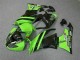 Schwarz Grün 3M Touch4 ZX6R 09-12 Motorrad Verkleidungen