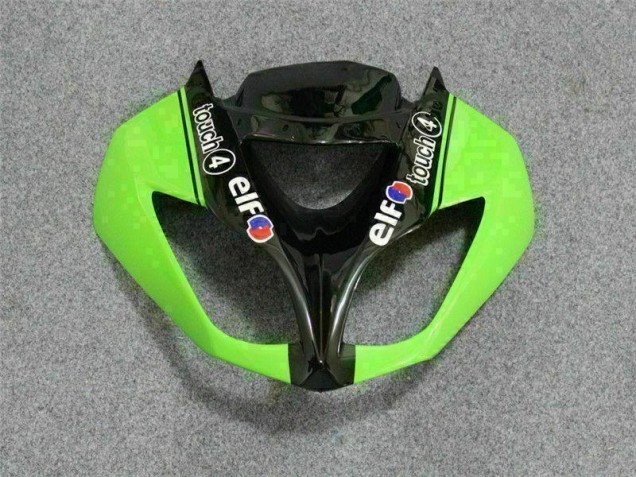 Schwarz Grün 3M Touch4 ZX6R 09-12 Motorrad Verkleidungen