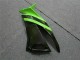 Schwarz Grün 3M Touch4 ZX6R 09-12 Motorrad Verkleidungen