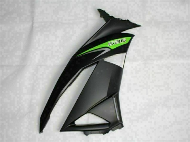 Schwarz Grün 636 ZX6R 09-12 Motorrad Verkleidungen Schwarz Grün 636 ZX6R 09-12 Motorrad Verkleidungen