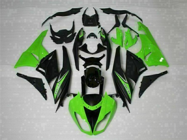Schwarz Grün 636 ZX6R 09-12 Motorrad Verkleidungen Schwarz Grün 636 ZX6R 09-12 Motorrad Verkleidungen