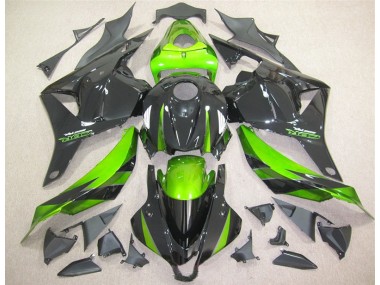 Schwarz Grün CBR 600 RR 09-12 Motorrad Verkleidungen