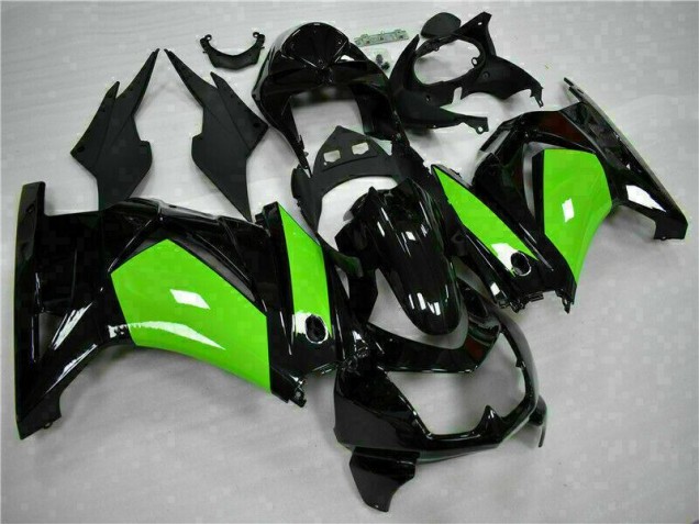 Schwarz Grün EX250 08-12 Motorrad Verkleidung Schwarz Grün EX250 08-12 Motorrad Verkleidung