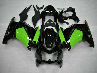 Schwarz Grün EX250 08-12 Motorrad Verkleidung